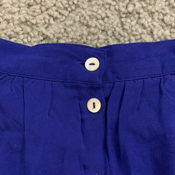Forever 21 Blue Skater Skirt, Large - Picture 2 of 4